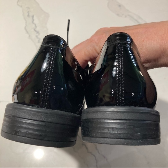 VAGABOND SHOEMAKERS Sz 38  Patent Leather Lace Up Oxford Style Brogues Shoes - Picture 8 of 11